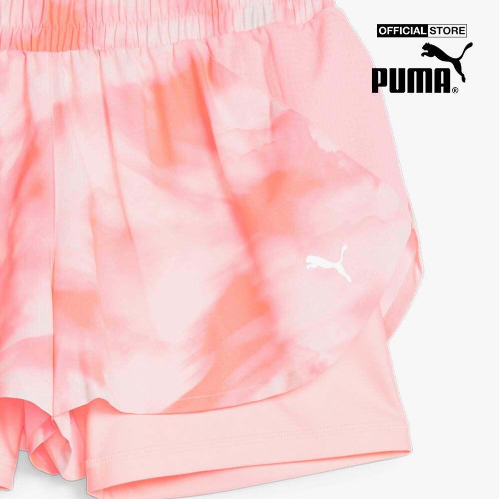 PUMA - Quần shorts tập luyện nữ U