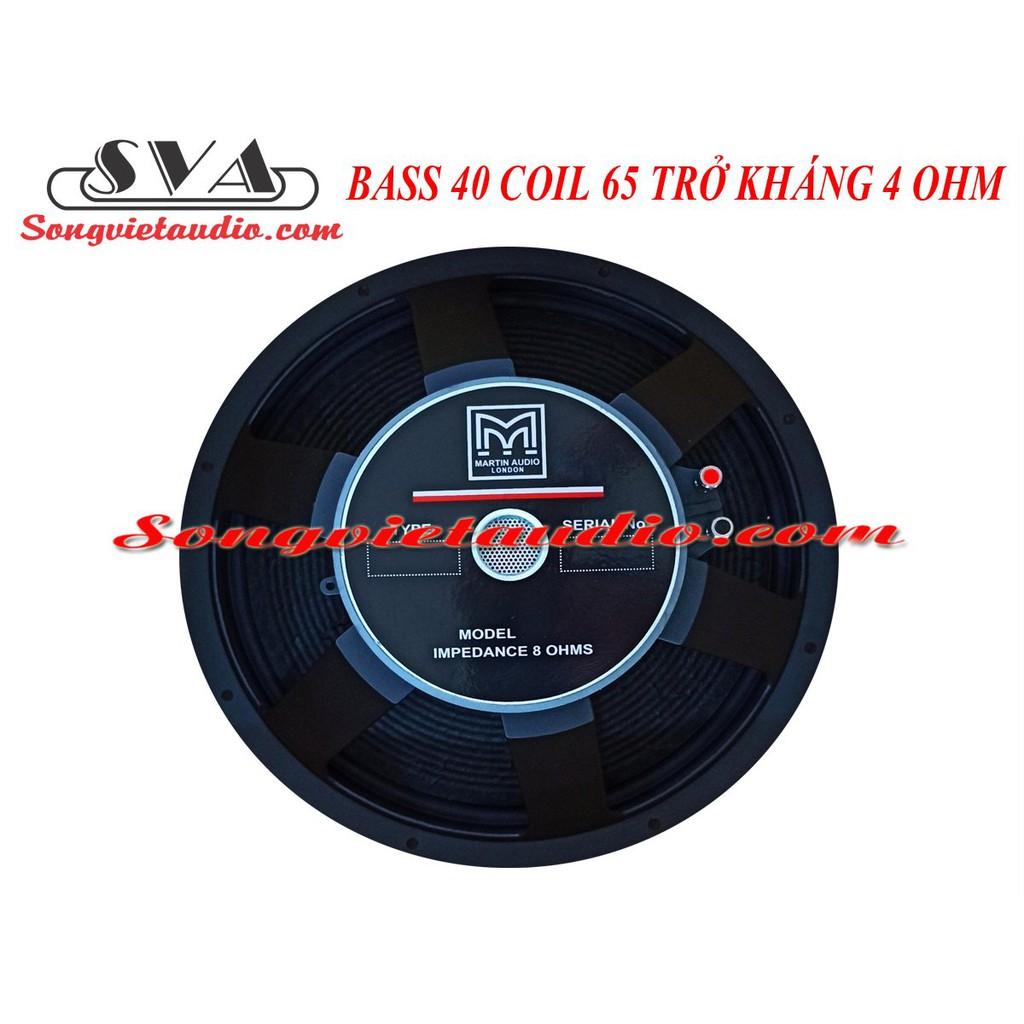 LOA BASS 40 COIL 65 TỪ 170 TRỞ KHÁNG 4 OHM - 1 CÁI