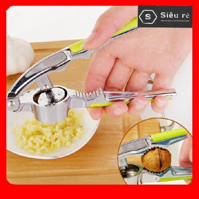 Dụng cụ dập tỏi , nghiền tỏi ,ép hành, ép tỏi bằng Inox