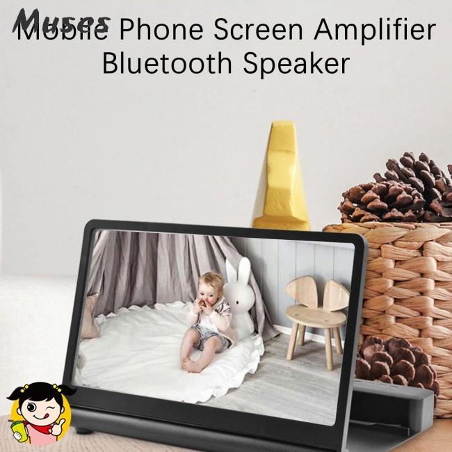 Giá Đỡ Khuếch Đại Màn Hình Điện Thoại Di Động F12 Hd 12 Inch Kết Nối Bluetooth 6d