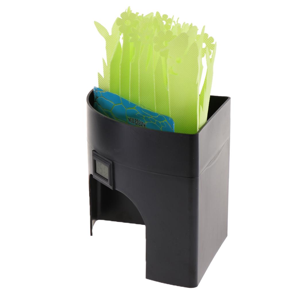 Reptile Humidifier Air Humidifier for Reptile Cave Terrarium Tank Green