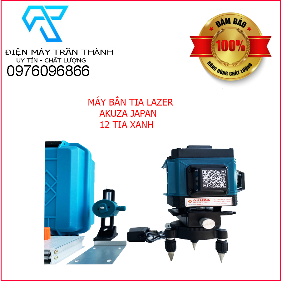 máy bắn cos AKUZA GLC 12 tia xanh hàng chính hãng nhập khẩu 2023,2 pin,tặng kèm 1 khay pin tiểu,1 kính hàn,bảo hành 3 miền