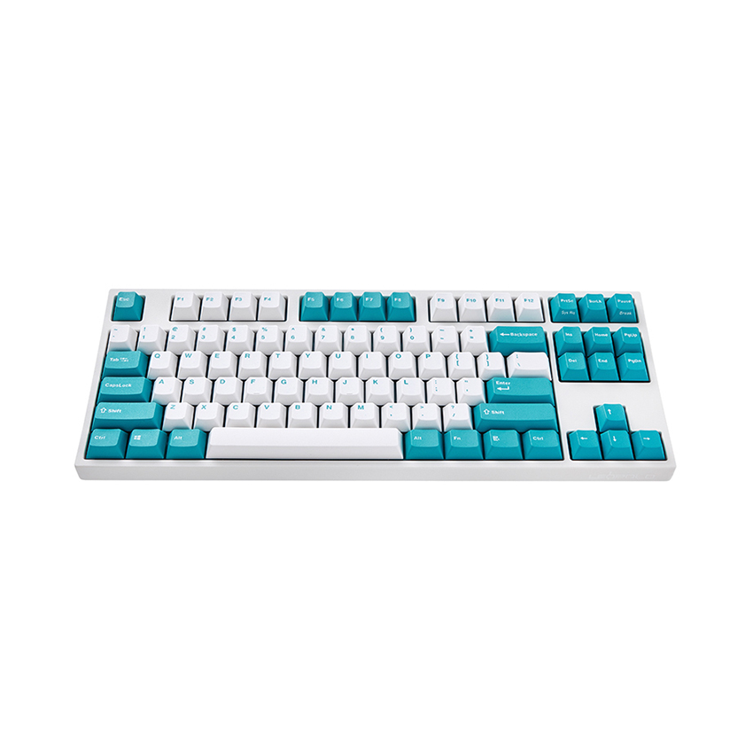 Bàn Phím Cơ Leopold FC750R PD White Mint - Hàng Chính Hãng