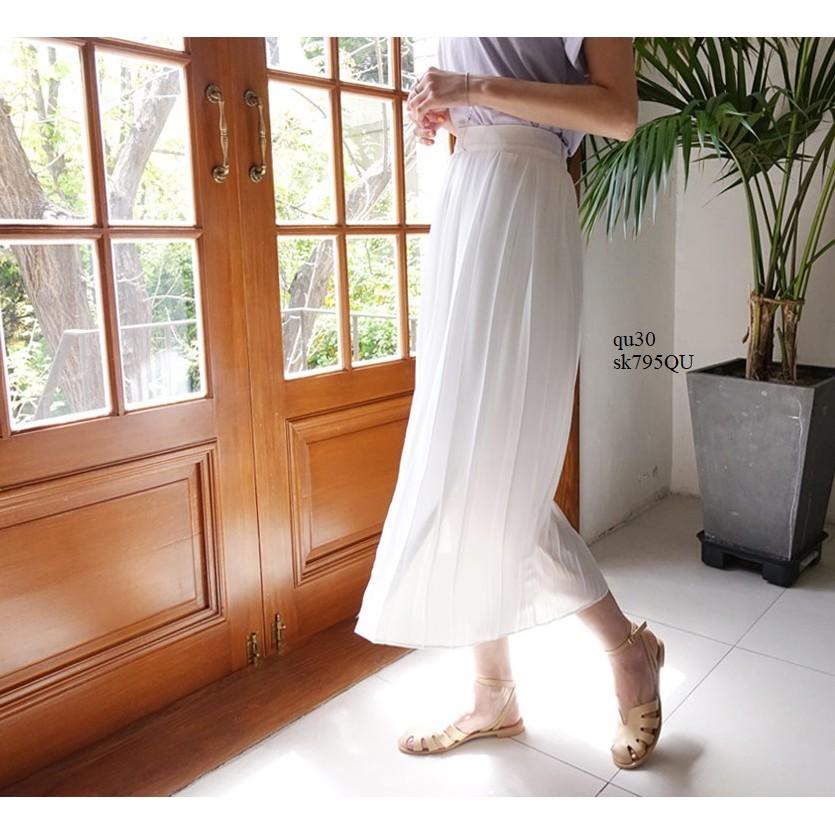 SK710 CHÂN VÁY DẬP LY LƯNG THUN