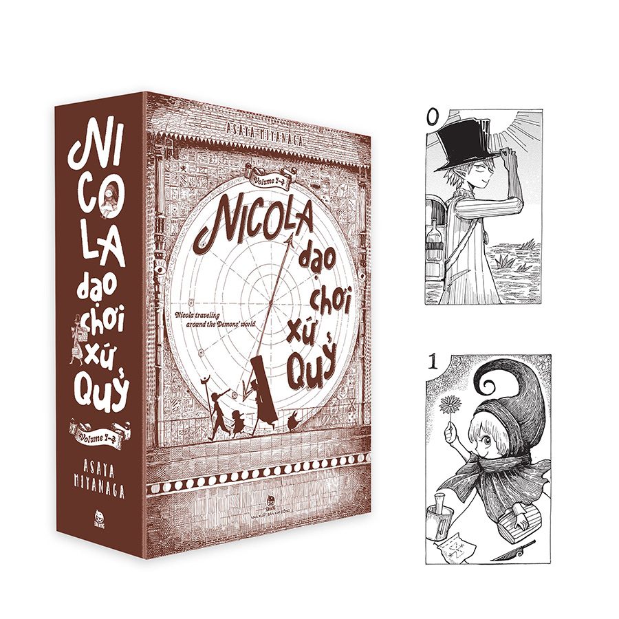 Boxset Nicola Dạo Chơi Xứ Quỷ (4 Tập) [Tặng Kèm 2 Thẻ Nhân Vật]