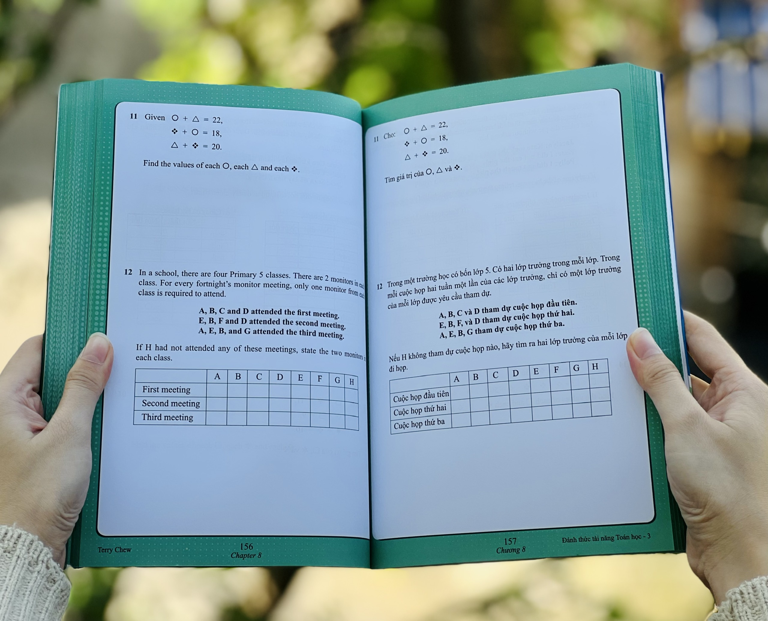 Sách Đánh Thức Tài Năng Toán Học 3 Và 4 ( 9 - 12 tuổi ) - Sách Song Ngữ ( Việt – Anh) Giúp Trẻ Vừa Học Toán Vừa Ôn Luyện Tiếng Anh Theo Chương Trình Học Singapore Dành Cho Học Sinh Lớp 3 Đến Lớp 6