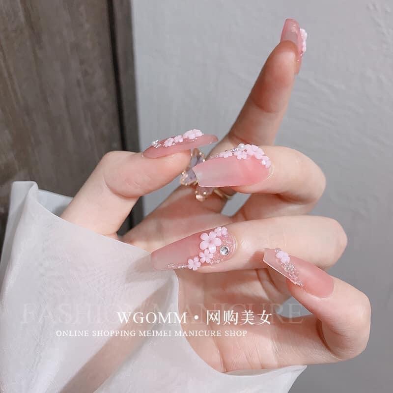 Set sơn gel thạch Very Good Nail cao cấp chất đậm đặc, bám móng, lên màu chuẩn (kèm bảng màu đã sơn sẵn)