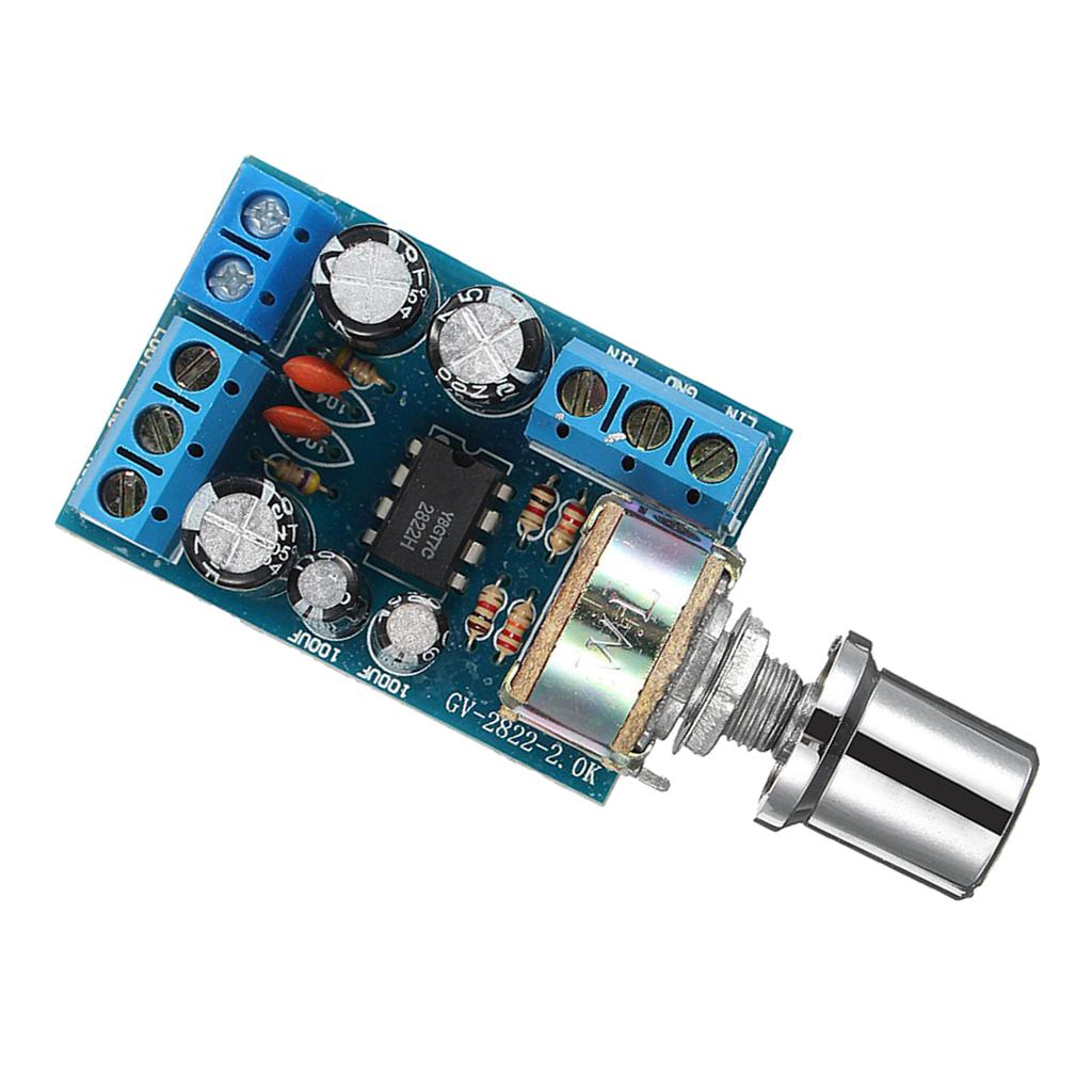 Hifi Stereo 2.0 Channel Amplifier Module Adapter For Portable Radio Cassette And Computer Audio