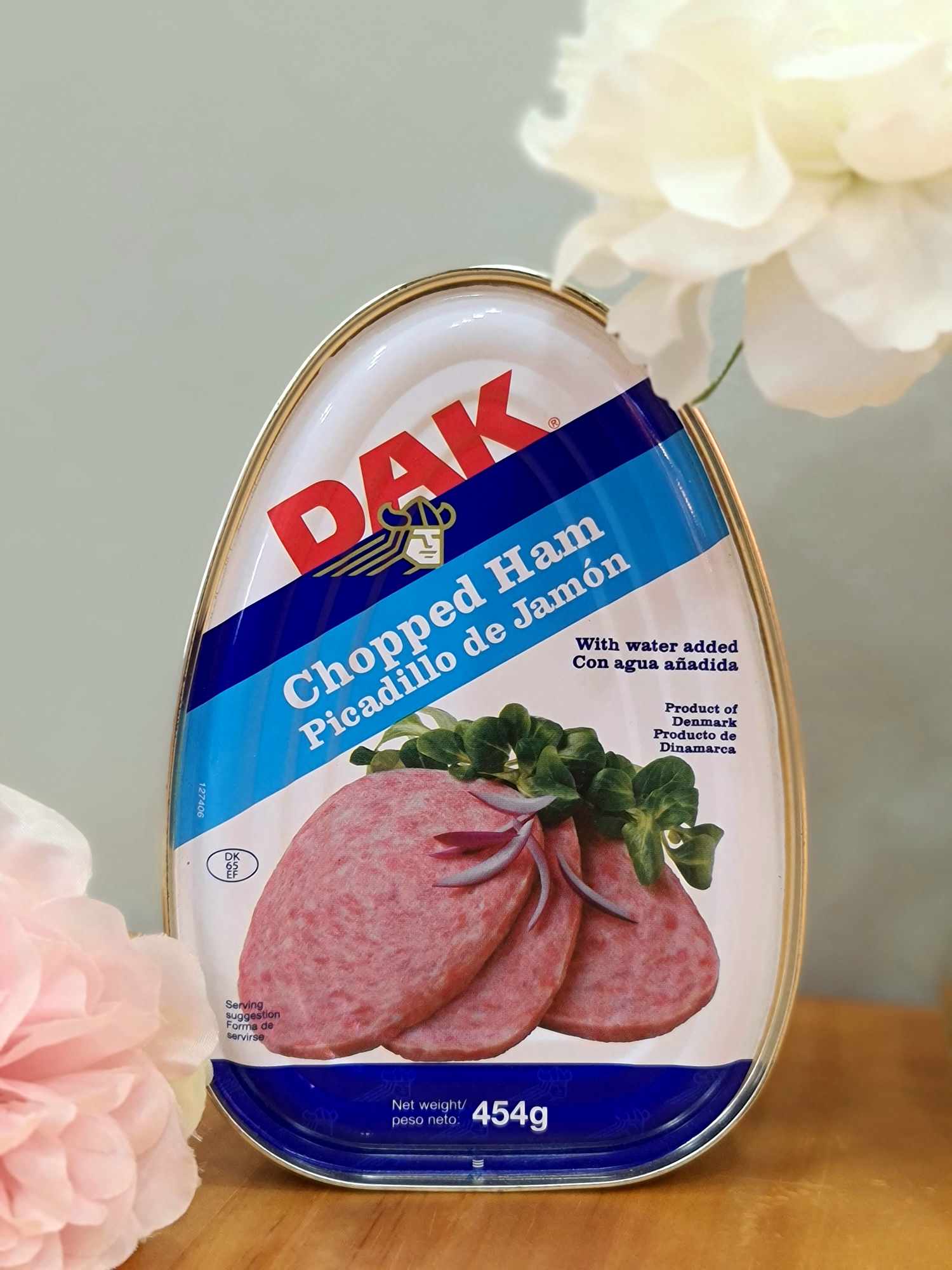 Patê thịt Heo Chopped Ham Dak - 454g