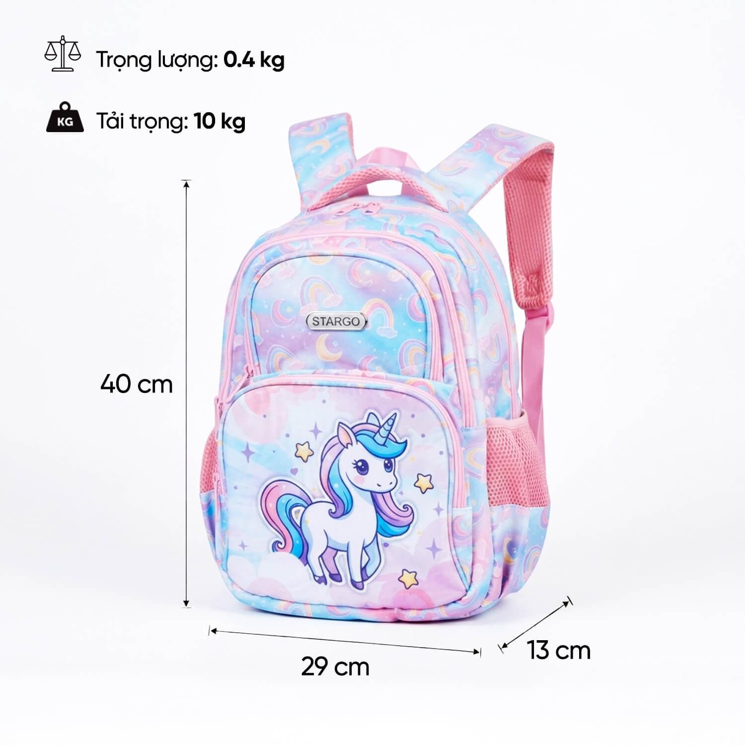 Ba Lô Học Sinh Stargo Wiggy - Sakos GBO008RDNG00 - Lilac Ocean