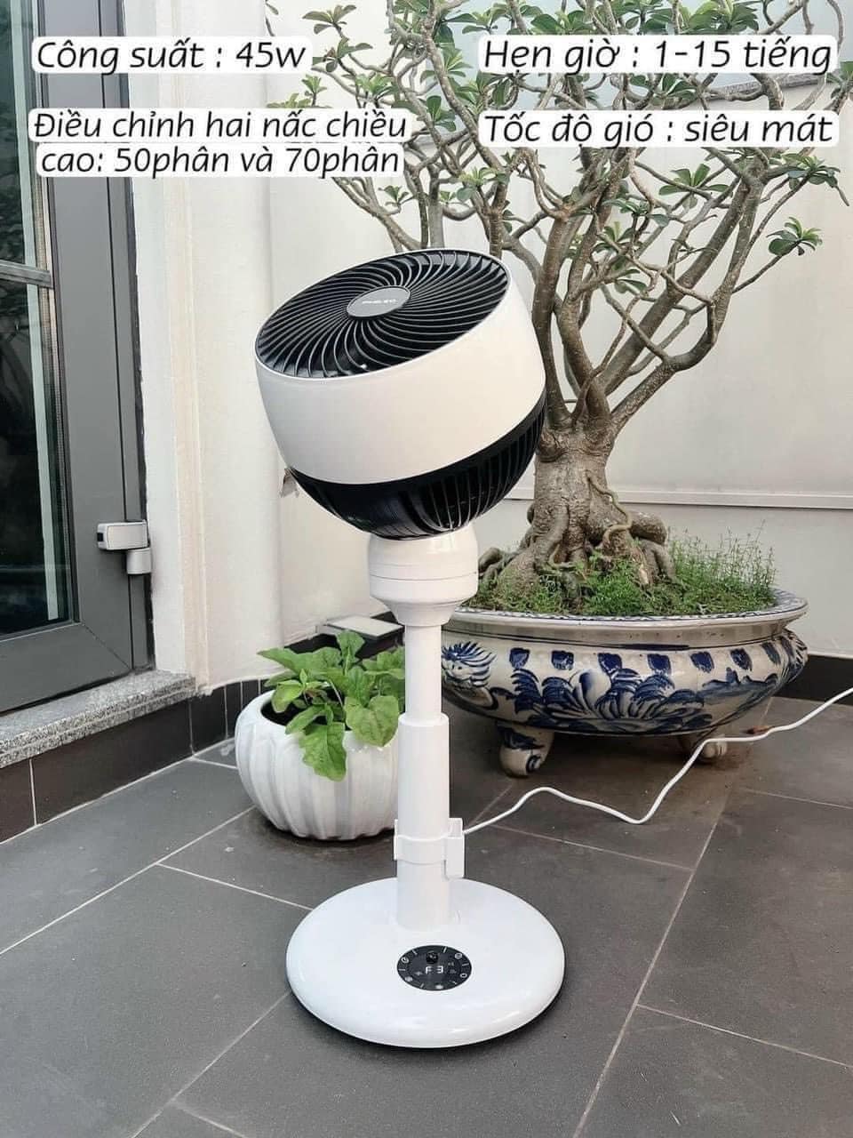 Quạt đối lưu không khí Phileo Hàng chính hãng