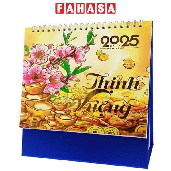 Lịch Bàn Chữ A 2025 - Thịnh Vượng - AB-L02-LBA