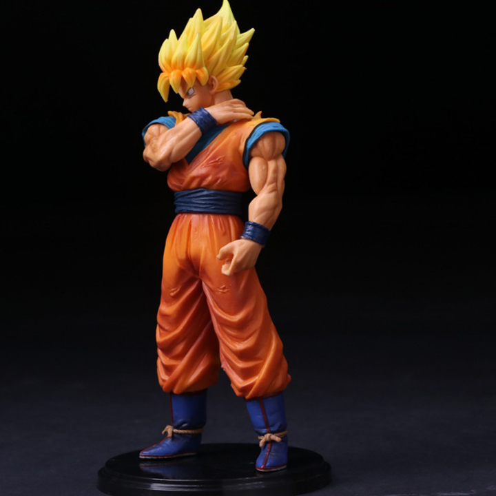 Mô hình Songoku - Dragon Ball cao 20cm - Tặng bộ 3 con quay Spinner