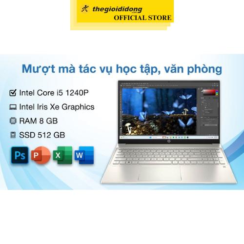 Laptop HP Pavilion 15 eg2082TU i5 1240P/8GB/512GB/Win11 (7C0Q5PA) - Hàng Chính Hãng