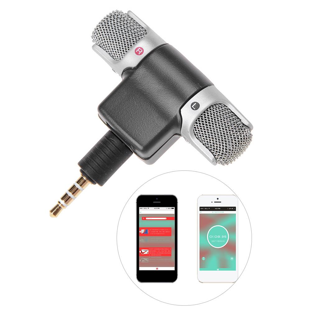 Micrô mini có phích cắm TRRS 3,5 mm cho điện thoại di động