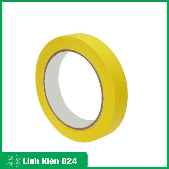 Băng dính vàng quấn biến áp xung chiều rộng 25/30/35/40/50/60mm chịu nhiệt độ cao cuộn dài 66 mét