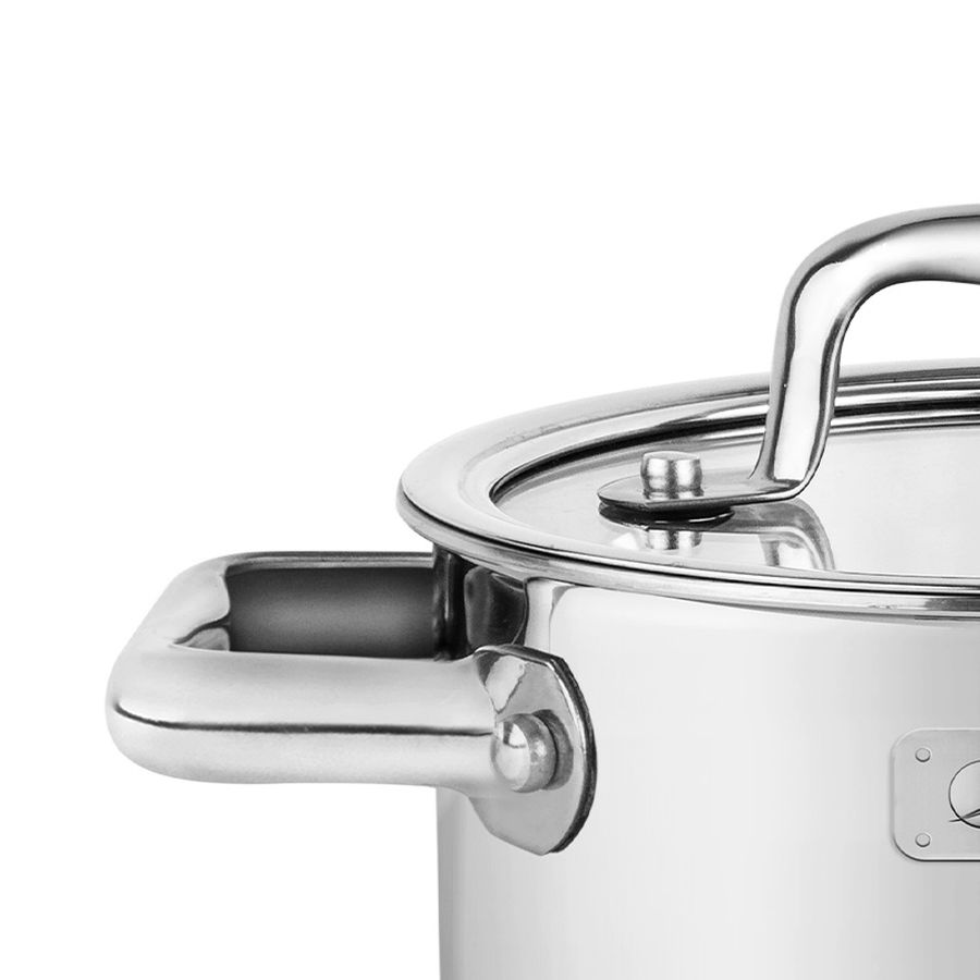Nồi Inox 3 lớp đáy liền Elmich Tri-max Eco - Hàng Chính Hãng