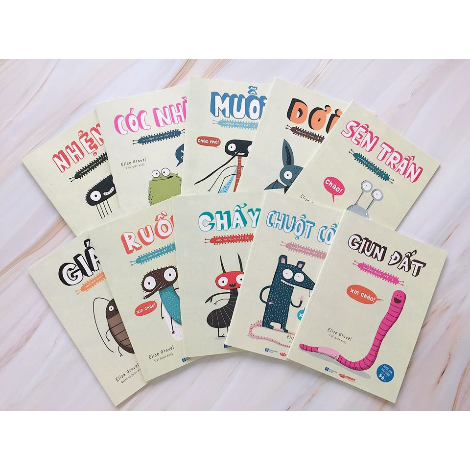 Combo Trọn Bộ 10 Cuốn Những Sinh Vật Í Ẹ