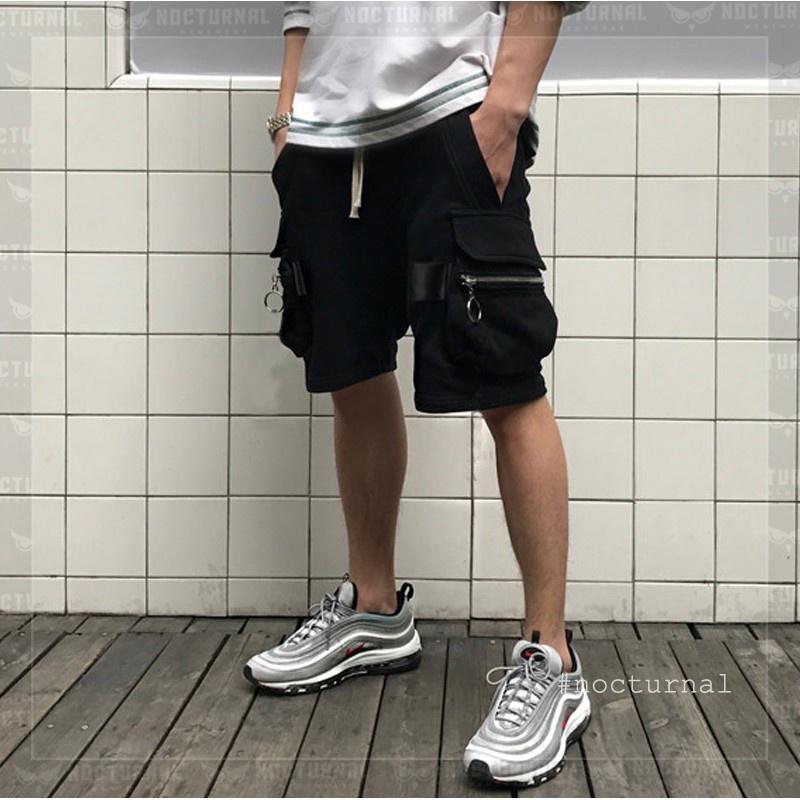 Quần Short Kaki Nam Cao Cấp Túi Hộp Dáng Đứng Chuẩn Hàng Xuất, Quần Đùi Sooc Kaki ống đứng Trẻ Trung Lưng Thun Khóa Zip