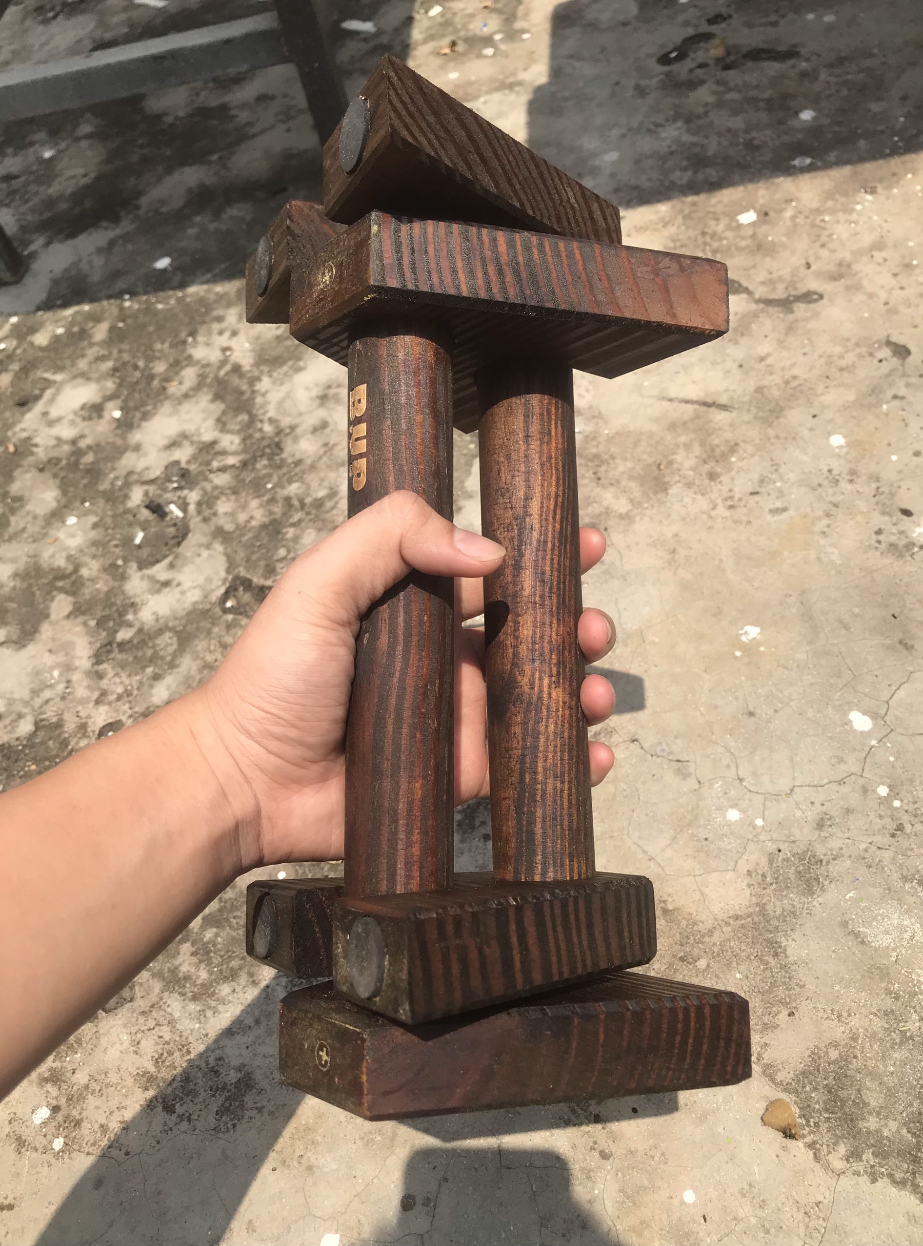 PARALLETTES GỖ - DỤNG CỤ HÍT ĐẤT, CHỐNG ĐẨY