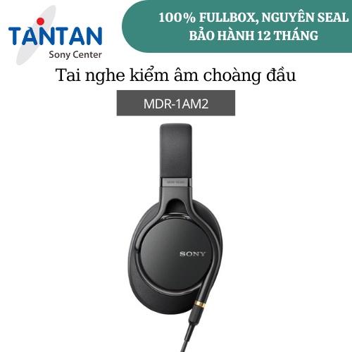 Tai nghe kiểm âm choàng đầu Sony MDR-1AM2 - Âm thanh chuẩn xác và sắc nét - Tương thích Âm thanh độ phân giải cao | Hàng Chính Hãng