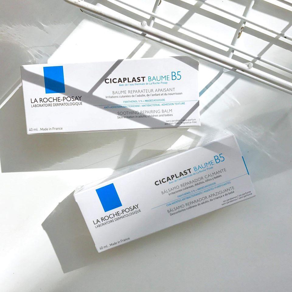 Kem dưỡng La Roche Posay làm dịu, làm mượt, làm mát &amp; phục hồi da Cicaplast Baume B5