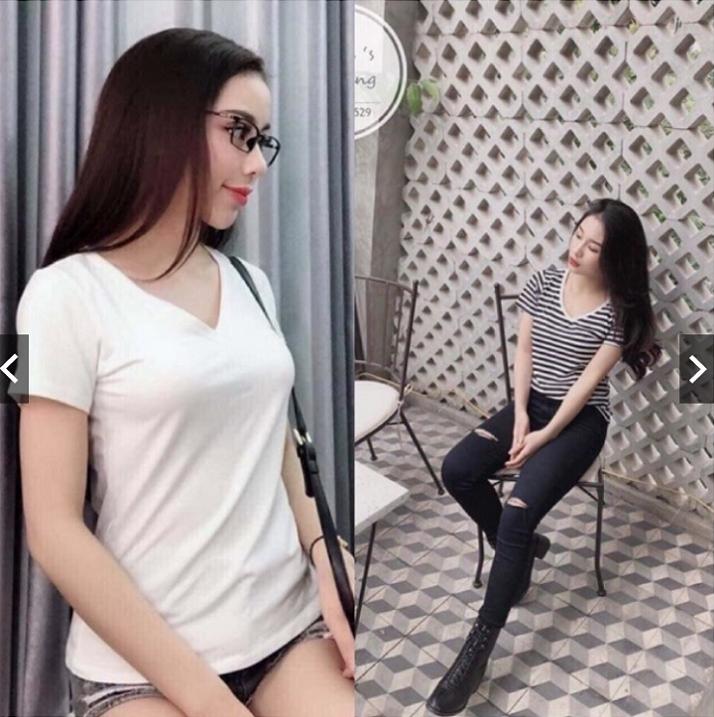 Áo Phông nữ thun cotton cao cấp bền đẹp, mát mịn, giữ phom dáng lâu bền