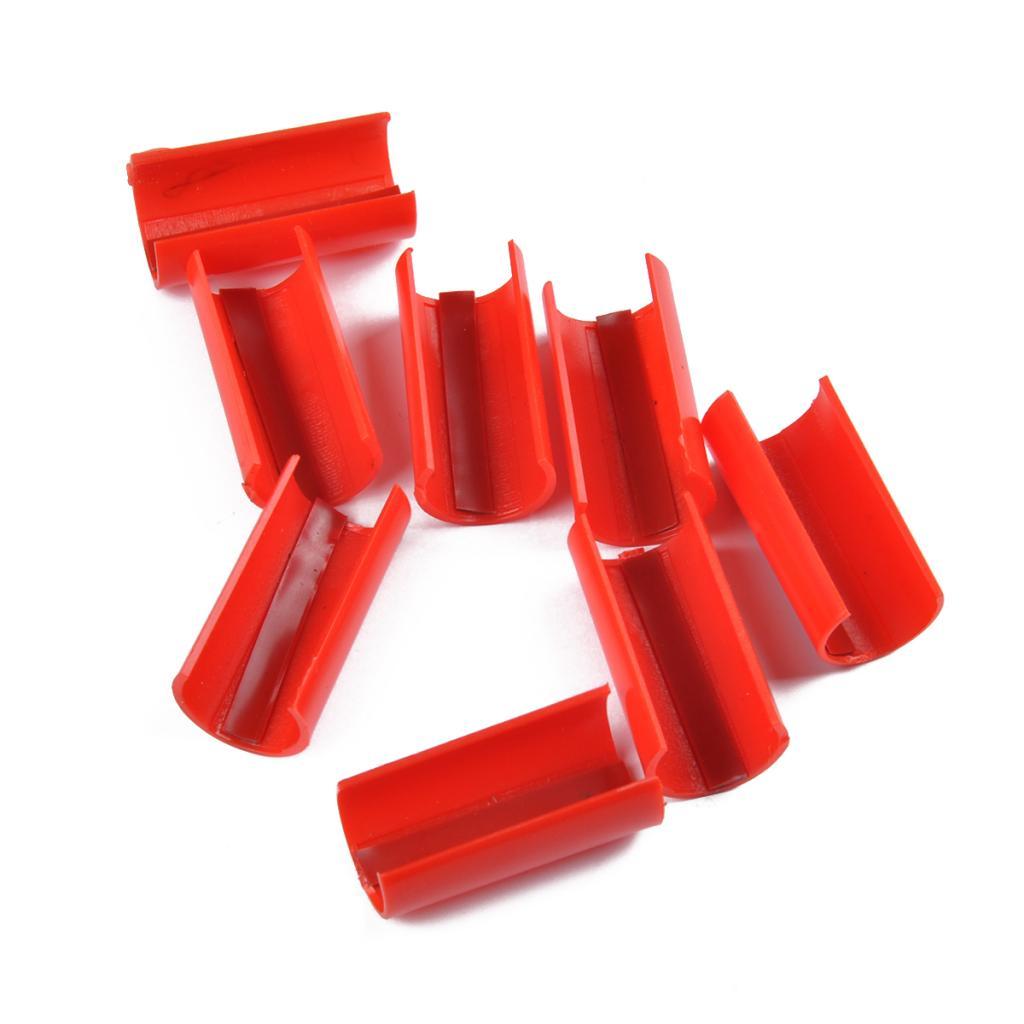 Fit for 07-18 Wrangler JL 4dr Red ABS Door Hinge Cover Protector Trim