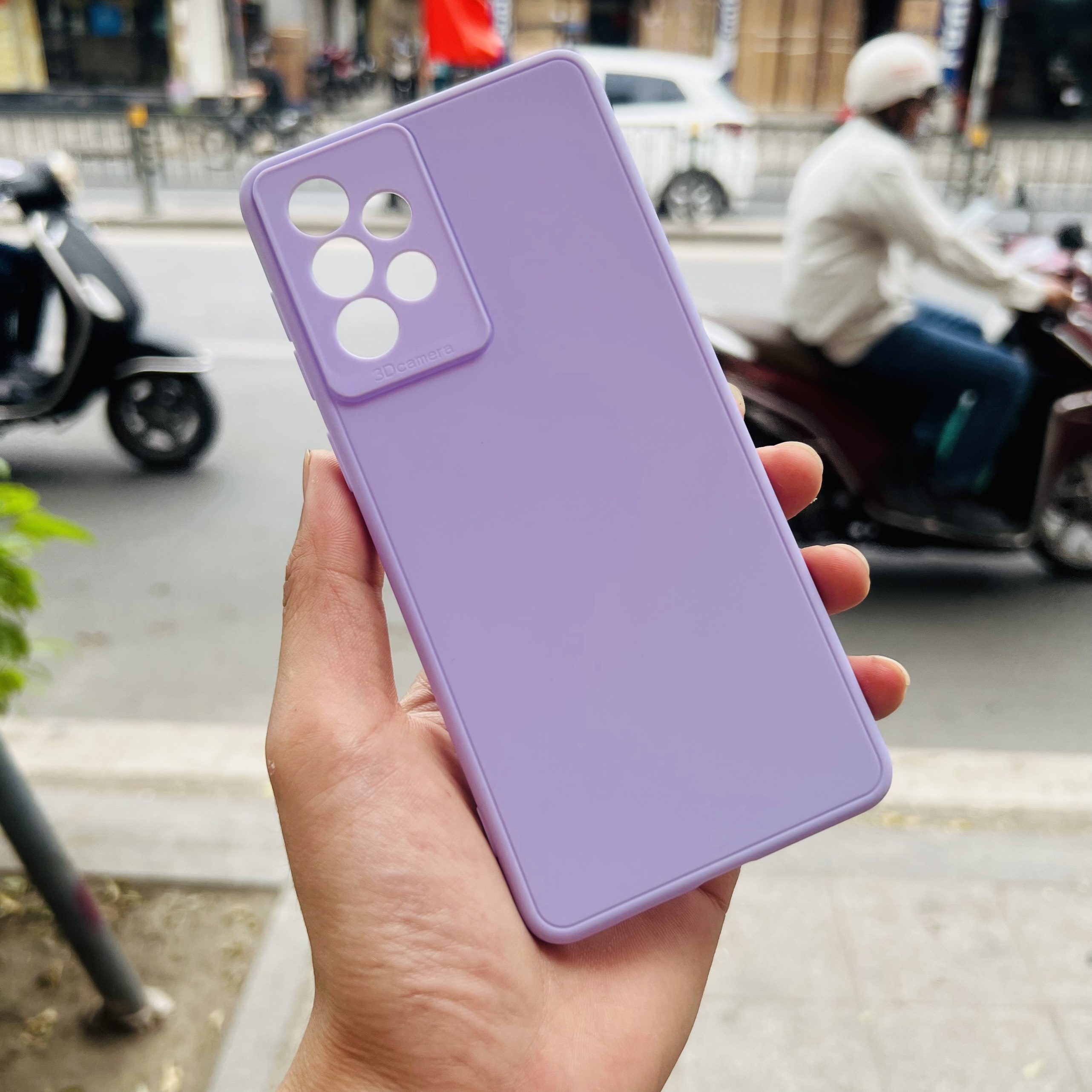 Ốp Lưng Màu Cao Cấp Dành Cho Samsung A73 5G Không Bám Vân Tay, Bảo Vệ Camera