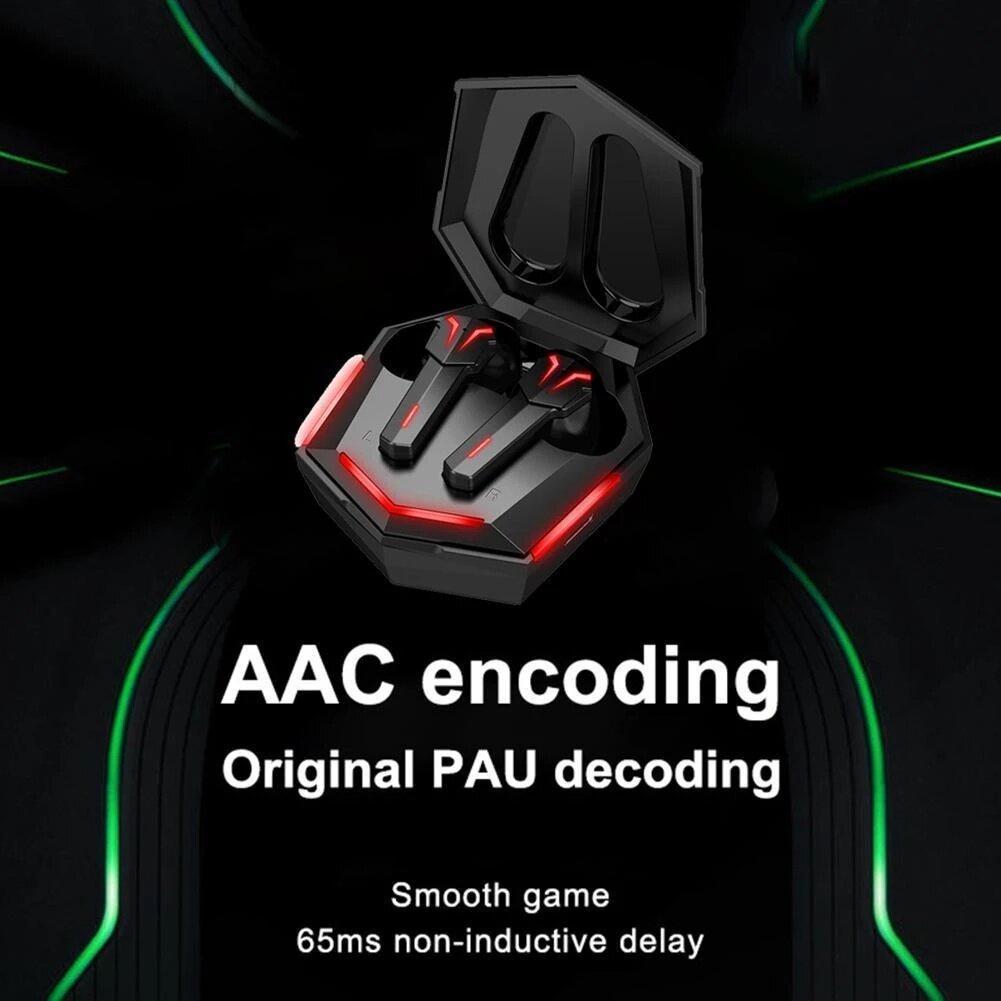 Tai nghe chơi game không dây Bluetooth TZUZL TWS 9D 5.2 với micro cao cấp thời trang