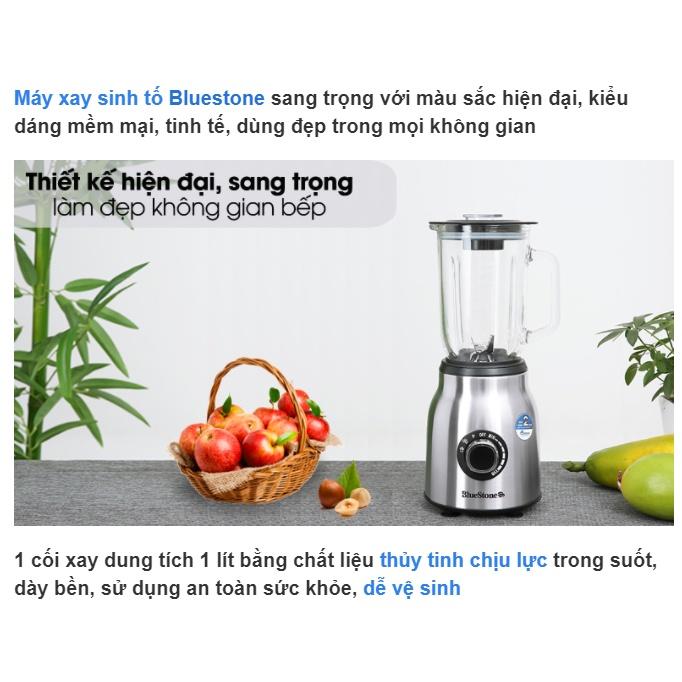 Máy xay sinh tố BlueStone BLB-5336 - 600W Cối thủy tinh cao cấp dung tích 1000ml, Bảo hành điện tử 2 năm, Hàng Chính Hãng