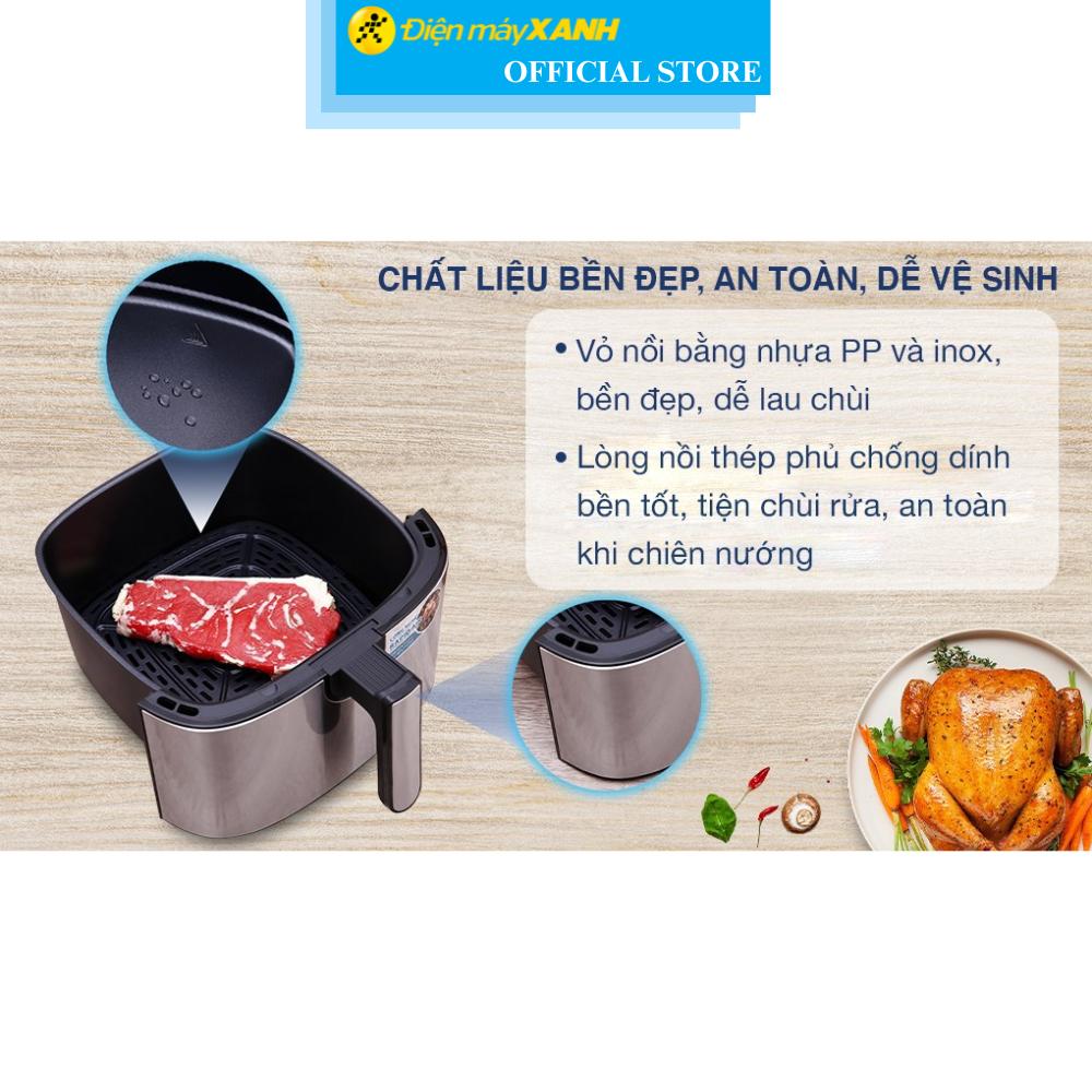 Nồi chiên không dầu Sunhouse SHD4026 6 lít - Hàng Chính Hãng