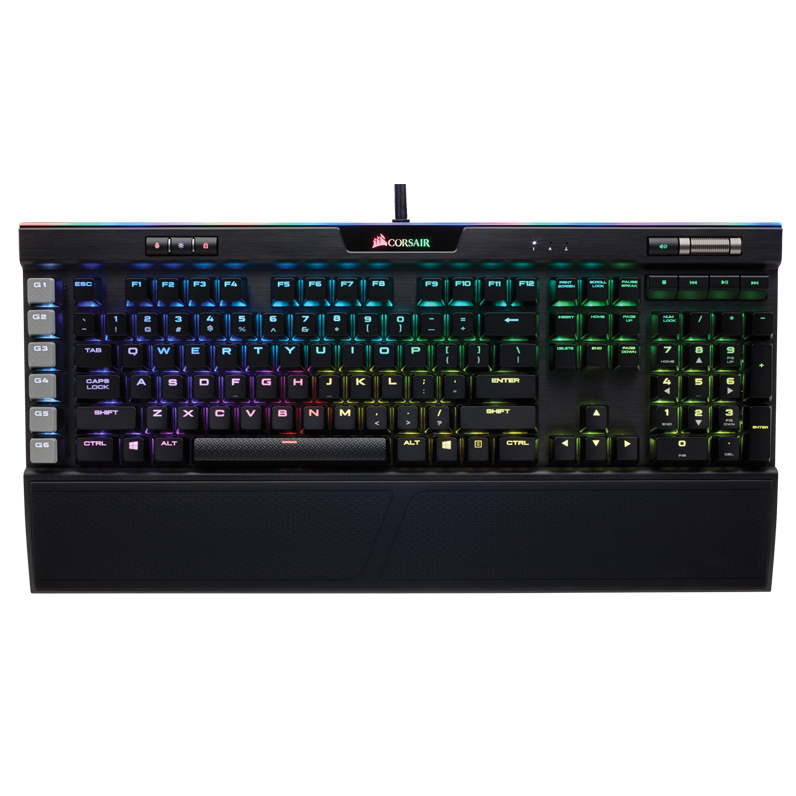 Bàn Phím Cơ Gaming Có Dây CORSAIR K95 Platinum RGB MX Brown CH-9127012-NA - Hàng Chính Hãng