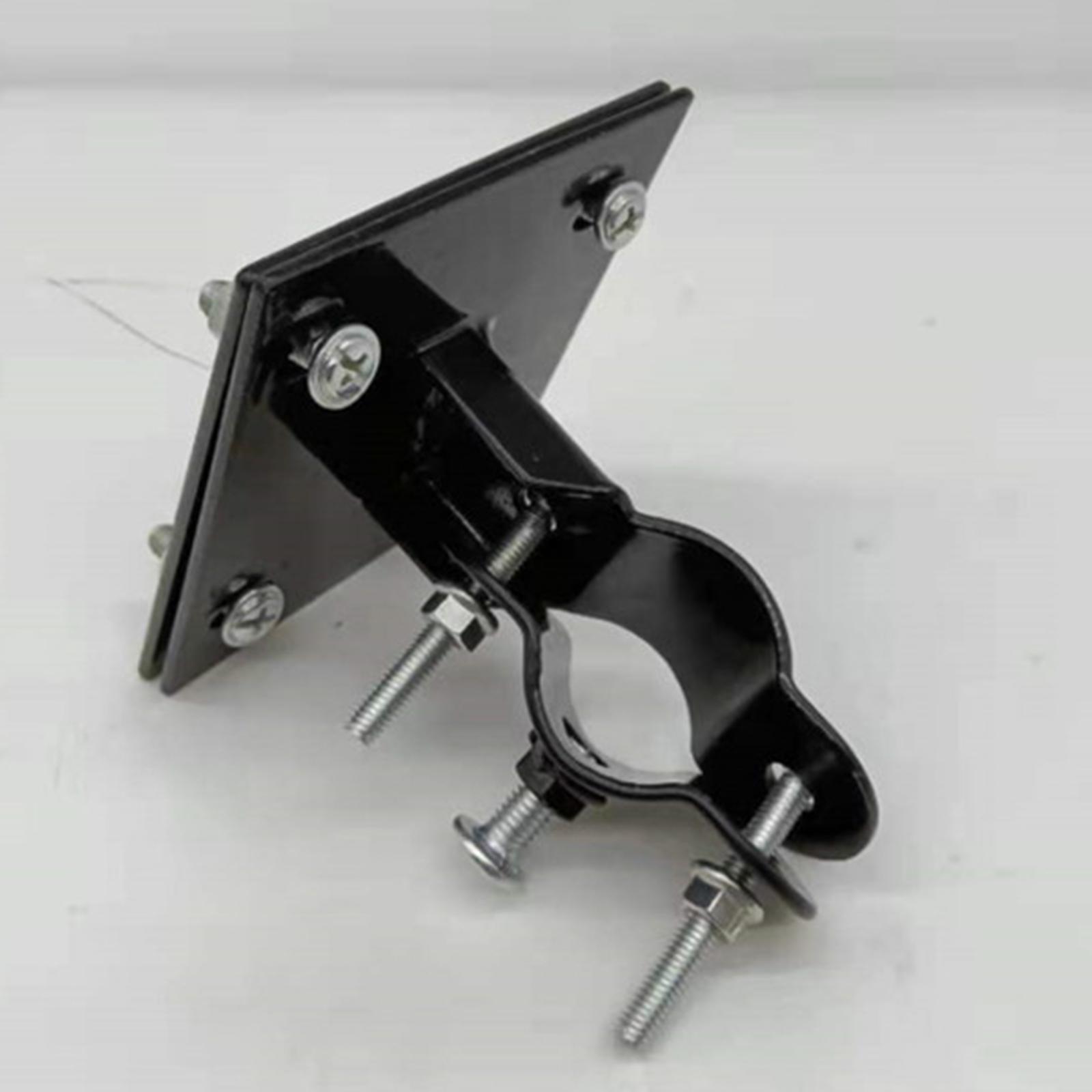 Bike Basket Fixed Holder Portable Stem Holder Detachable Bicycle Basket Attachment Basil Fixed Mounted Front Basket Hanger for Folding Bike