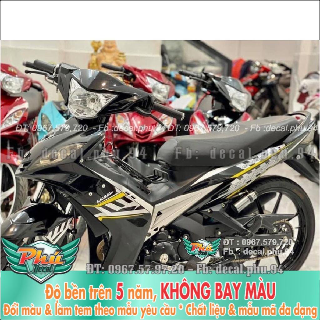 Tem Rời Ex 2006-2010 Đen bạc Crypton (K)