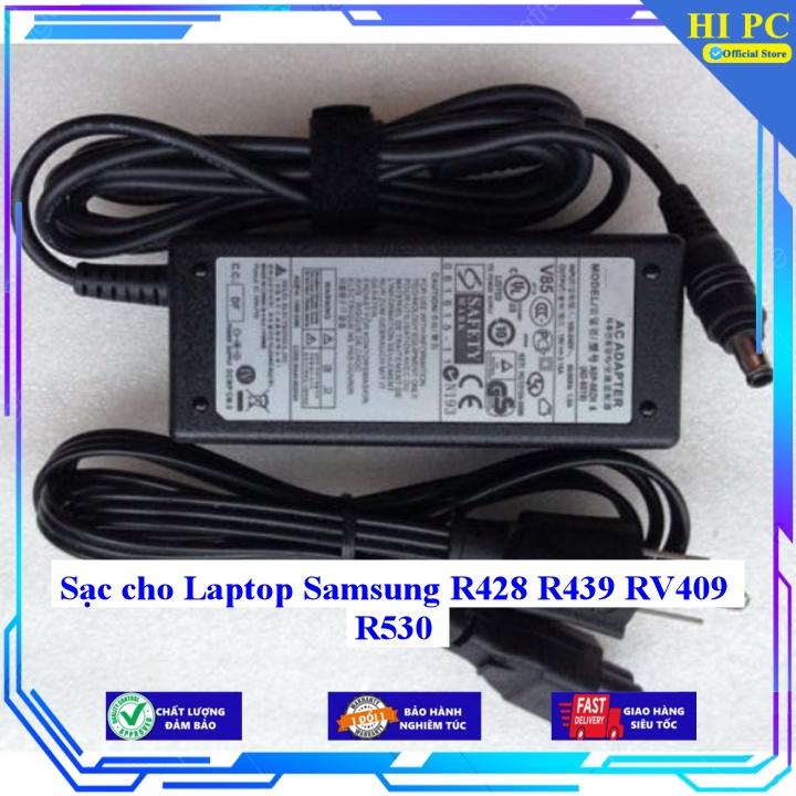 Sạc cho Laptop Samsung R428 R439 RV409 R530 - Kèm Dây nguồn - Hàng Nhập Khẩu