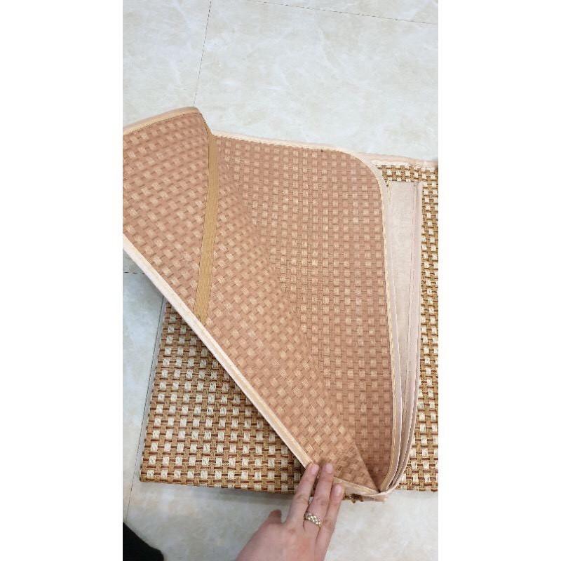 Chiếu điều hòa sợi mây lót lụa cao cấp thoáng mát size 1m6*2m
