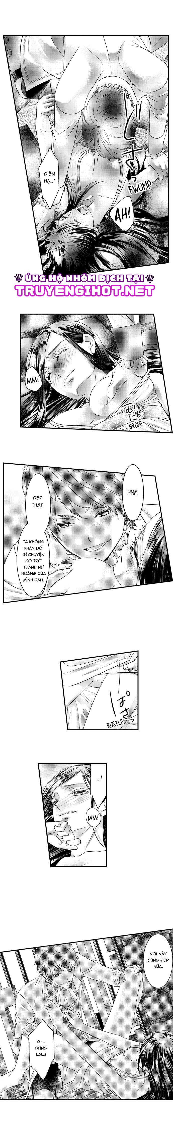 chuyển sinh vào thế giới khác ~ nếu muốn trở thành nữ hoàng hãy tìm cách để được hoàng đế sủng ái vào ban đêm chapter 9.1 3