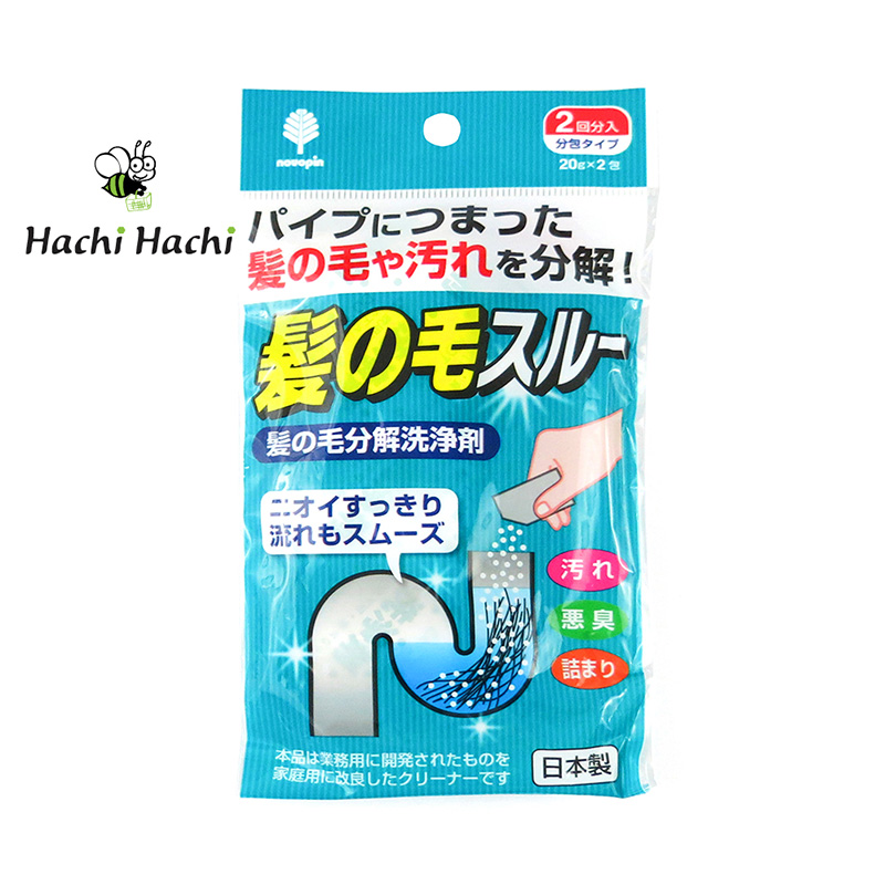 Bột làm tiêu tóc, vệ sinh đường ống 20g x 2 gói