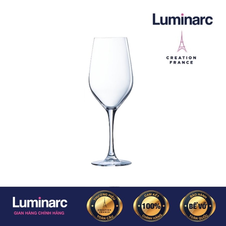 Bộ 6 Ly Rượu Vang Thuỷ Tinh Luminarc Mineral 350ml - LUMIH2317