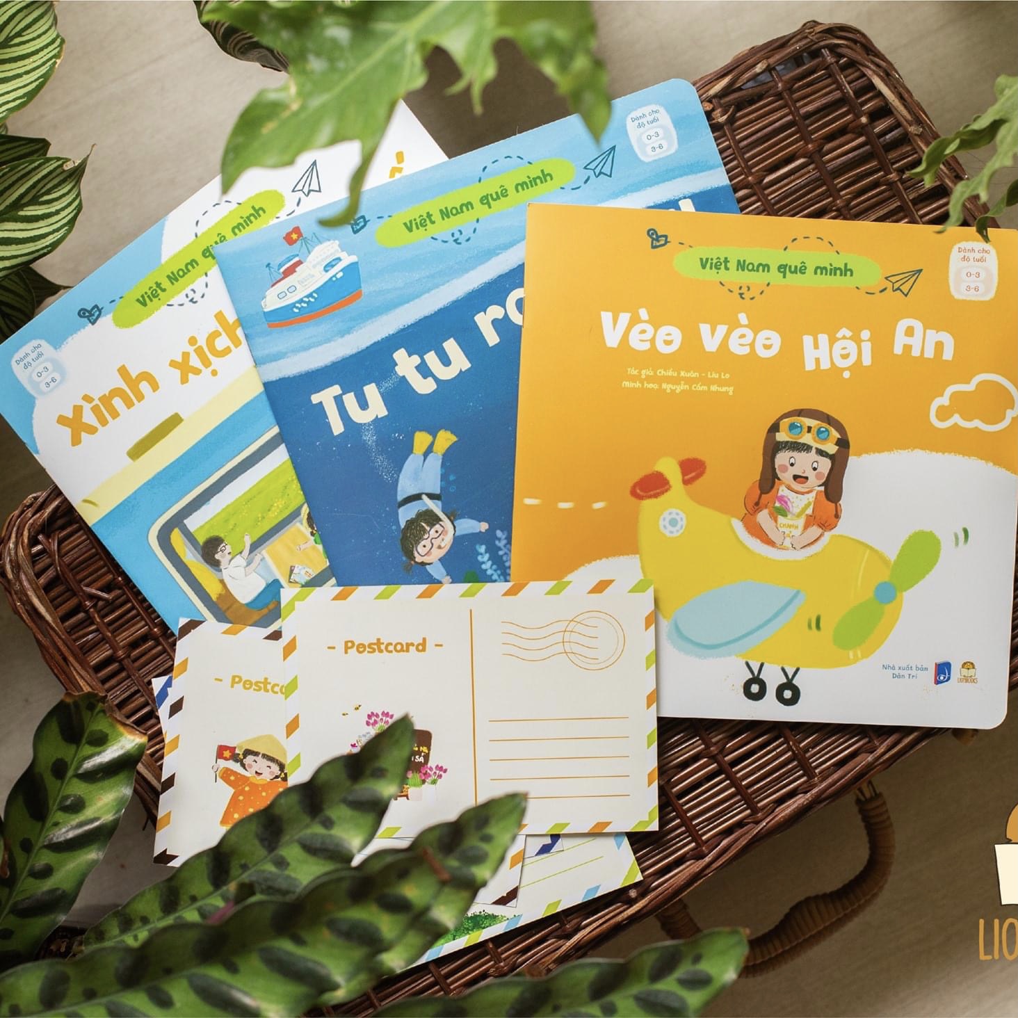 Sách thơ cho bé - Bộ 03 cuốn Việt Nam Quê Mình - Dành cho bé 0-3 tuổi - Lionbooks