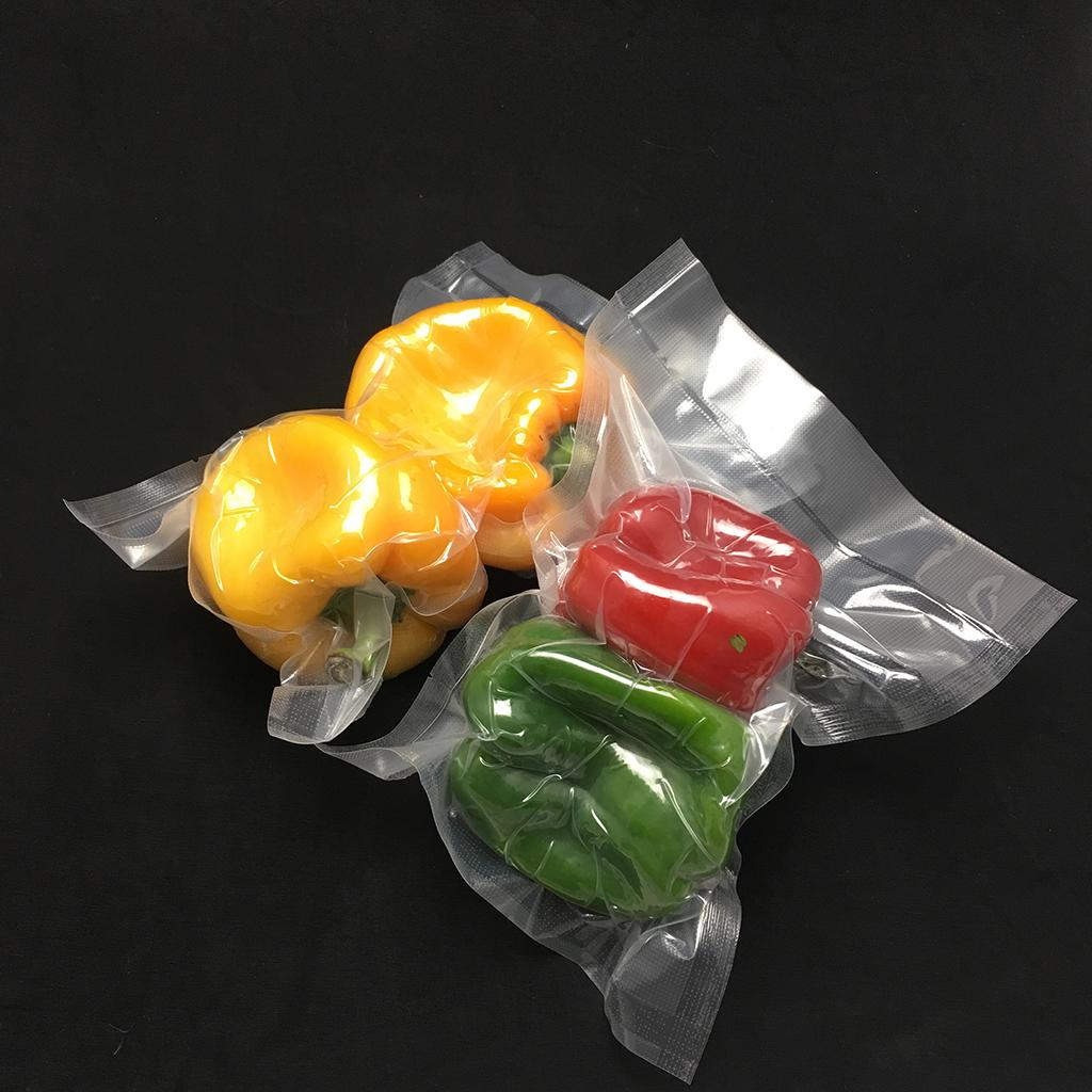 100pcs Transparent Vacuum Sealer Bags Reusable Storage Bag Food Saver