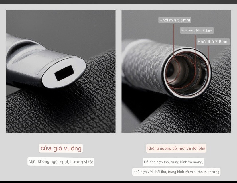 Bộ lọc thuốc la cao cấp ZOBO- ZB367 full Box phong cách Châu Âu, Mỹ