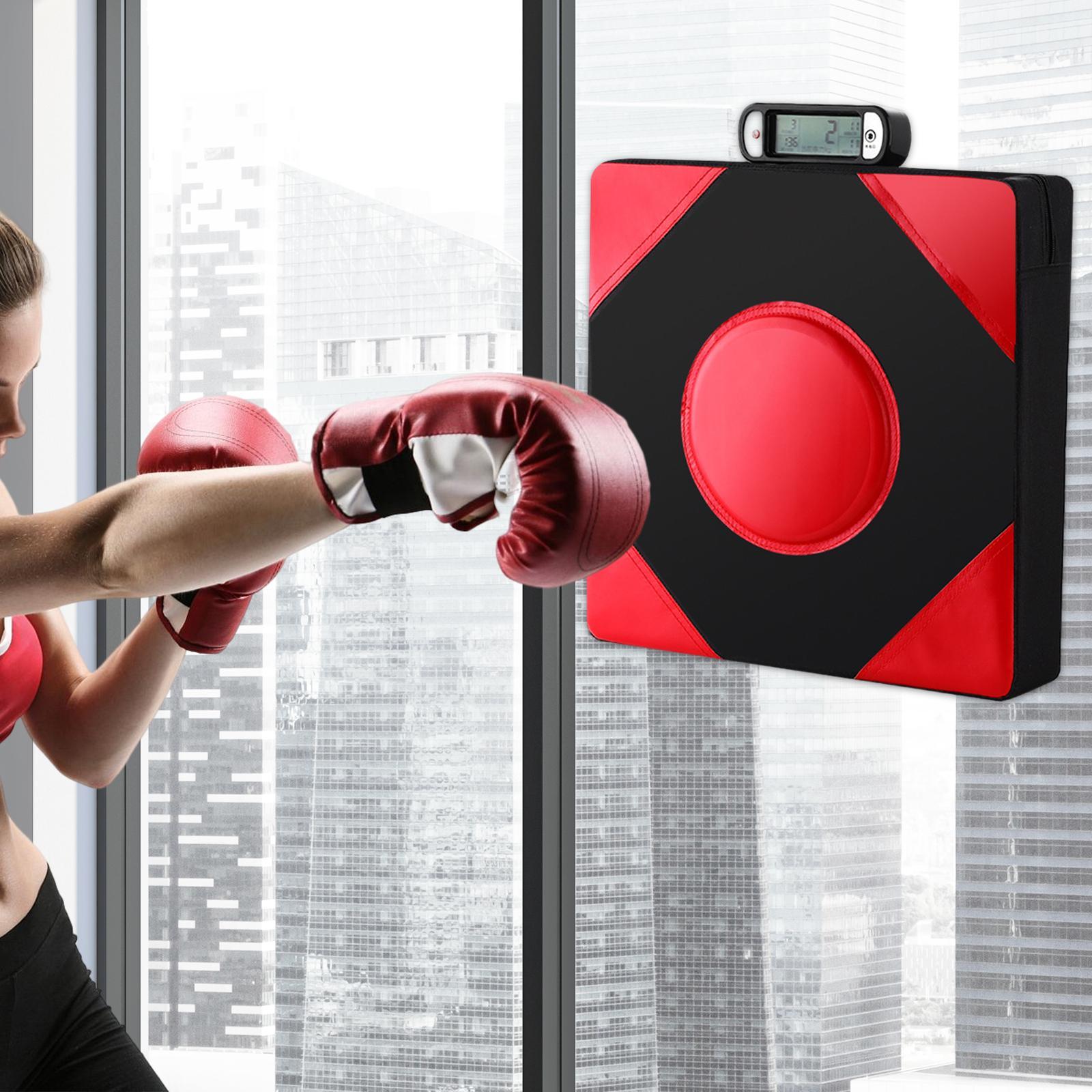 Wall Punch Pad Boxing Machine Digital Display Adult Gym Trainer Improves Perception Sanda Boxing Strength Tester Punching Tester