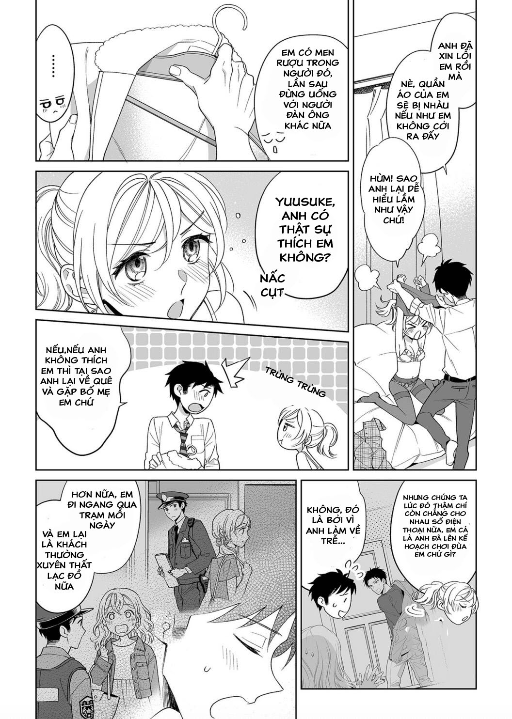 bạn trai cảnh sát là kẻ dê xòm?!? chapter 19.5 9