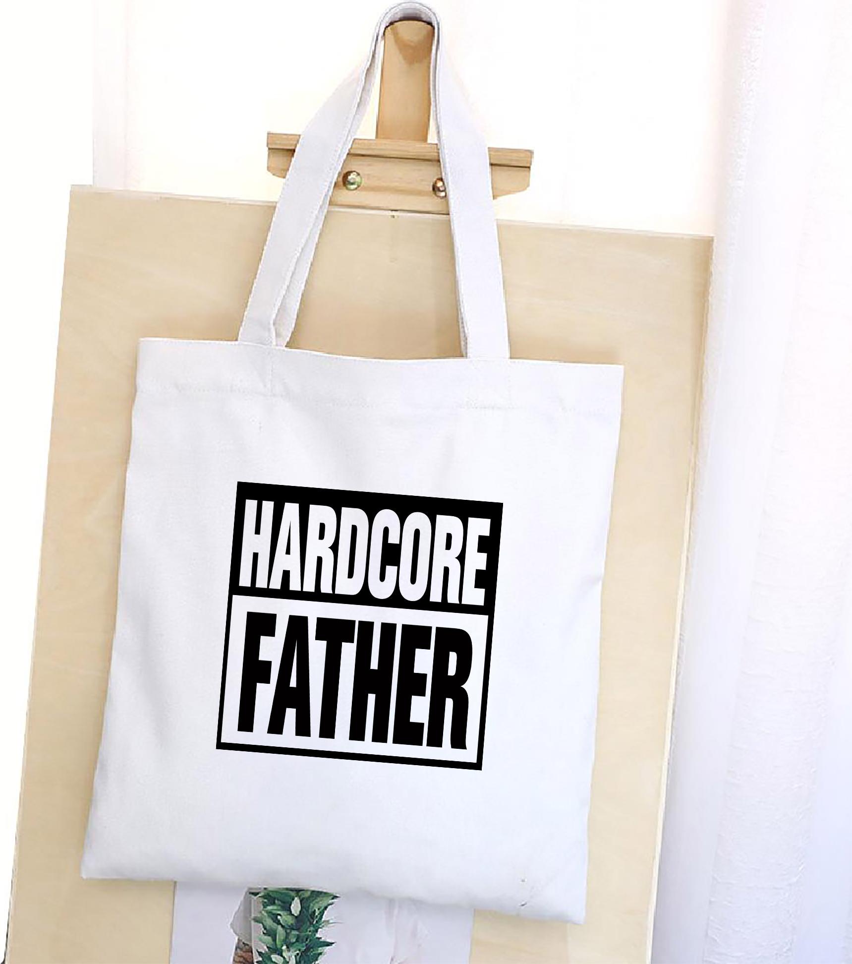 Túi Vải Đeo Vai Tote Bag In họa tiết Bố khó tính