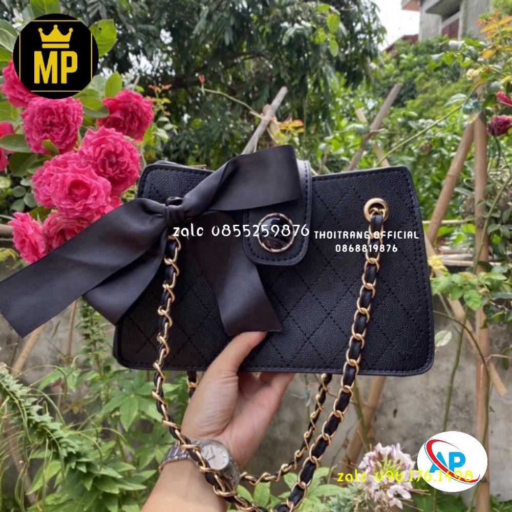 ️̂ ️ túi kẹp nách nữ thời trang trần trán tặng kèm dây lụa túi xách - CÔ BỐNG