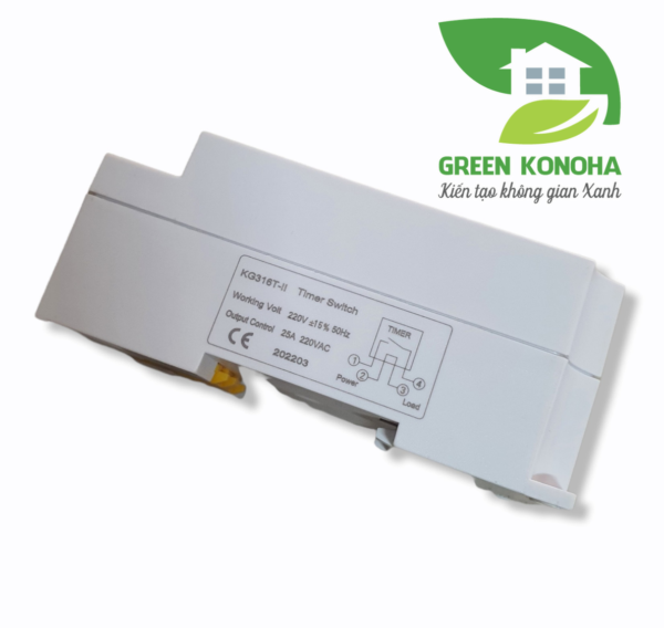 Công tắc hẹn giờ KG316T-II GREEN KONOHA