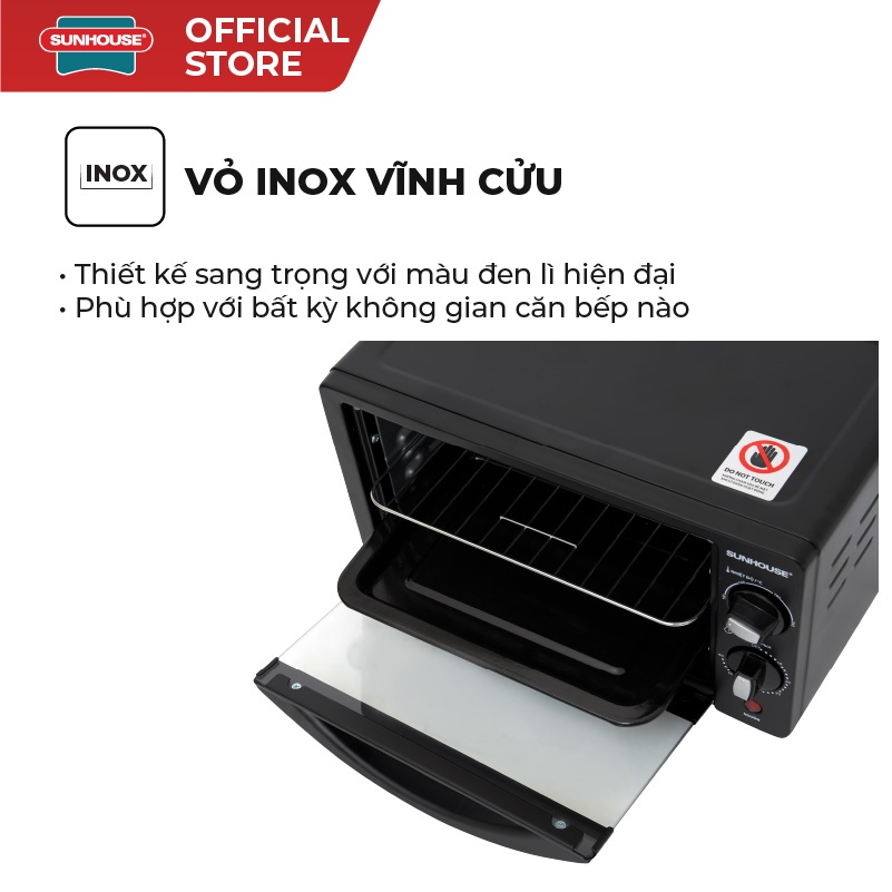 Lò Nướng Điện Sunhouse SHD4206 (10L) - Hàng chính hãng