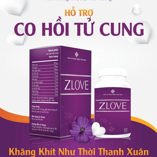 Thực phẩm bảo vệ sức khỏe ZLove - se khít tức thì, tăng nội tiết tố cho phụ nữ